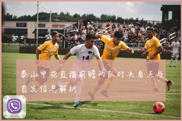 泰山申花直播前瞻两队对决看点与首发信息解析